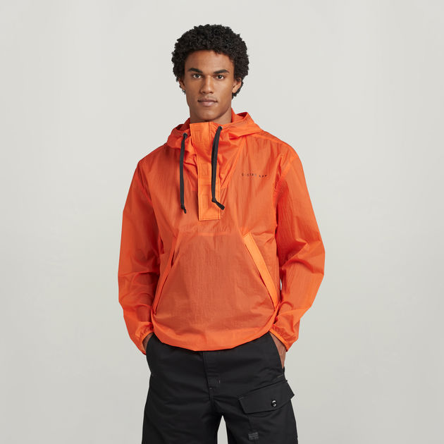 Windbreaker Shell Jacket Orange G-STAR® US