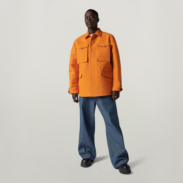 Unisex Premium E Core Field Jacket | Orange | G-STAR® US