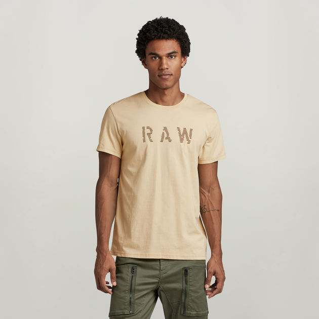 RAW T-Shirt Beige G-STAR® ZA - Main Image
