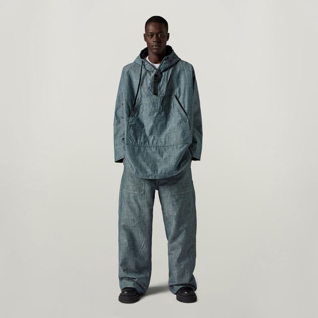Unisex GSRR Reversible Anorak | Dark blue | G-STAR® US