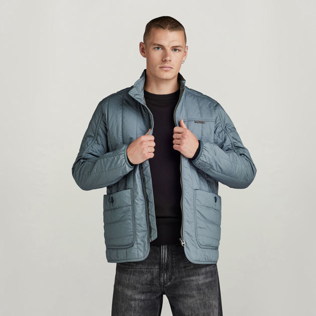 Liner Overshirt | Grey | G-STAR® US