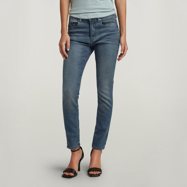 Lhana Skinny Jeans | Dark blue | G-STAR® US