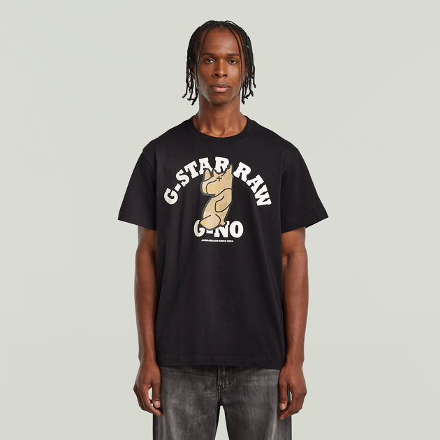 G-No Loose Graphic T-Shirt | ブラック | G-STAR® JP