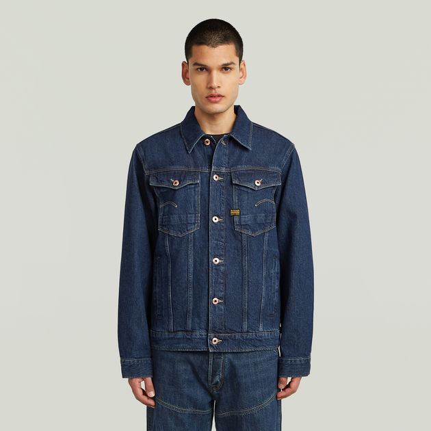 Arc 3D Denim Jacket Dark blue G-STAR® NZ