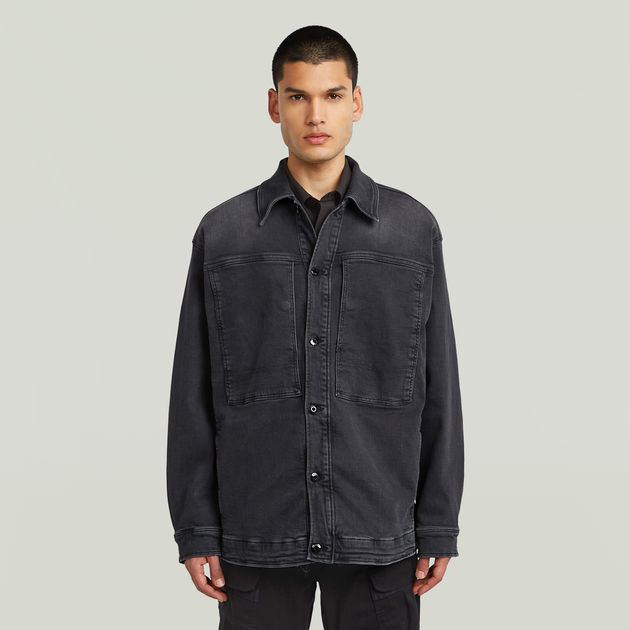 Unisex US Navy Shanorak | Grey | G-STAR® US