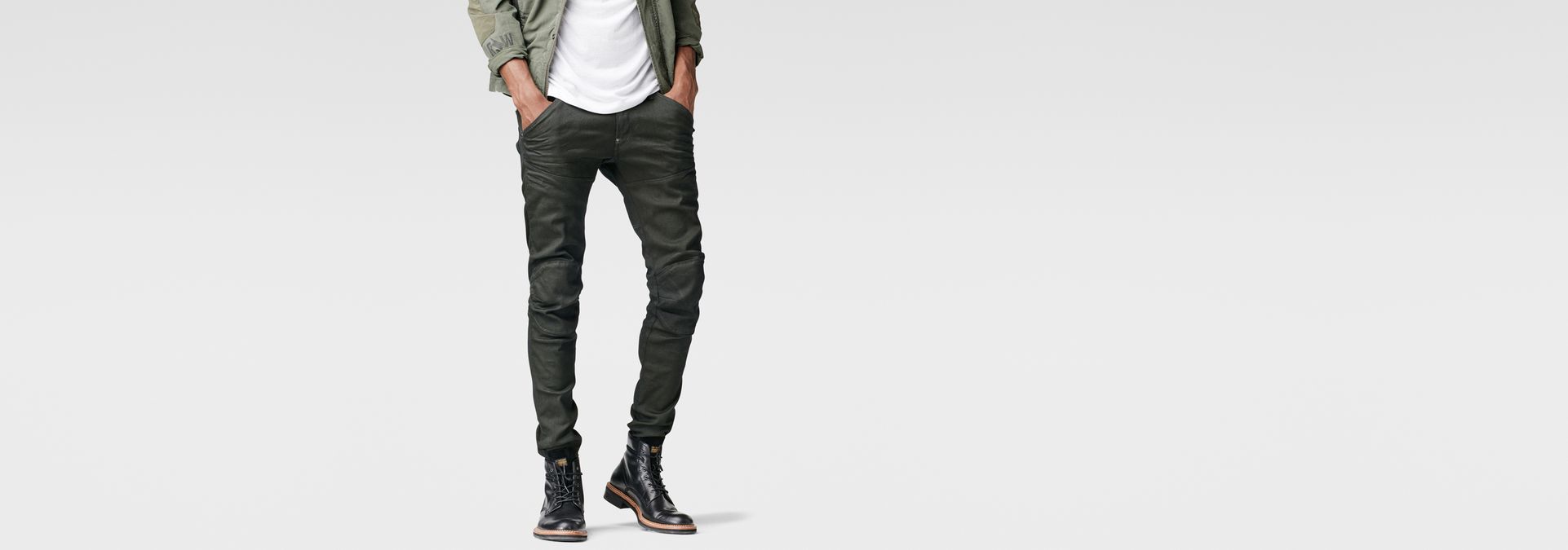 G-Star RAW 5620 3d Ankle Zip Super Slim Jeans for Men
