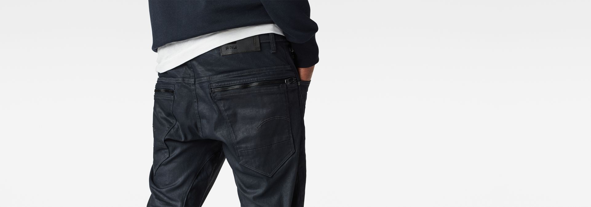 arc zip 3d slim jeans