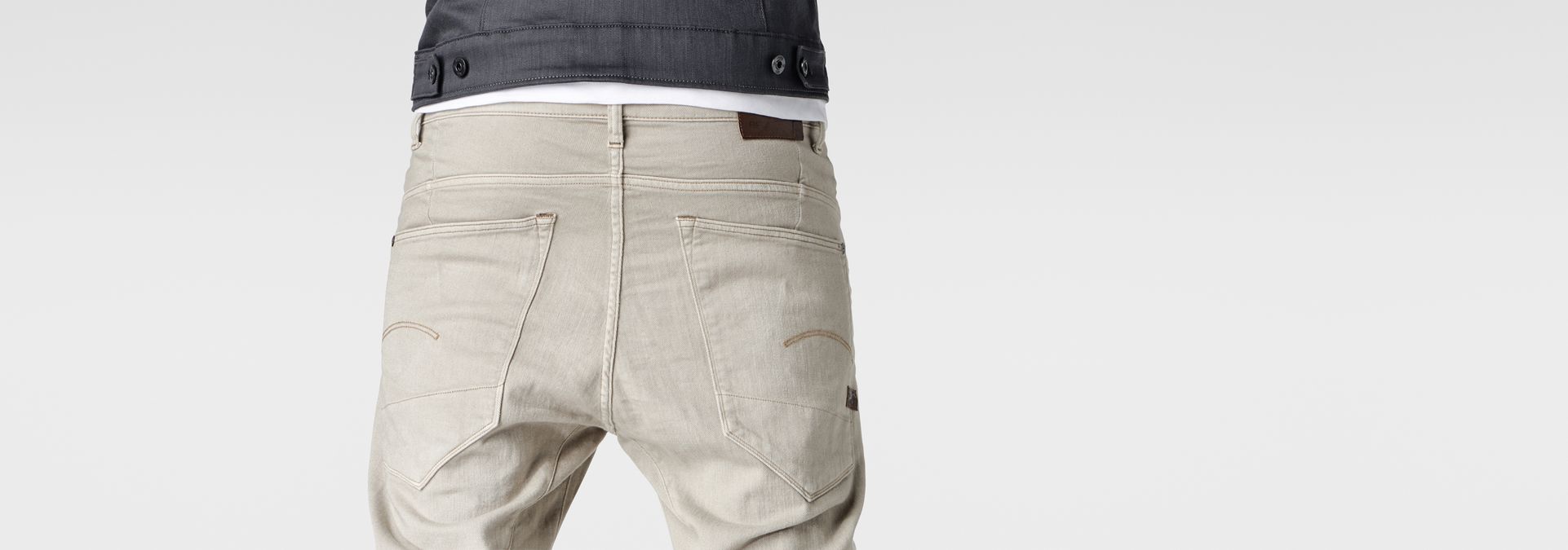 Type C 3D Super Slim Jeans Beige G STAR