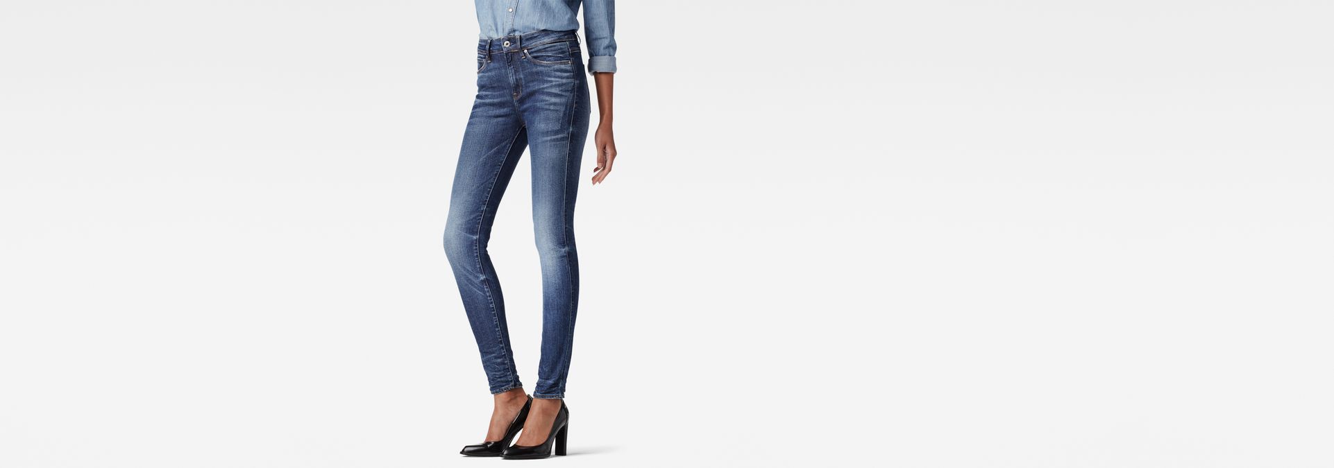 g star ultra high super skinny