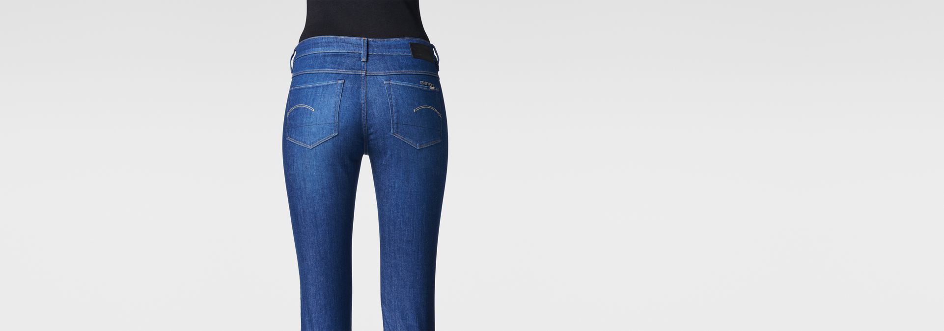 3301 contour high waist straight jeans