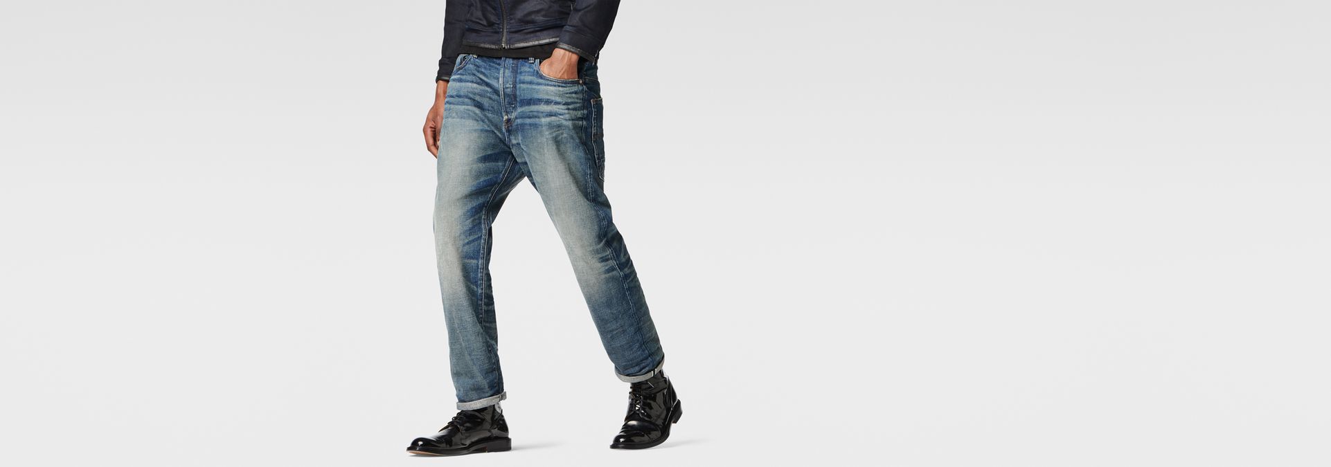RE US Classic Lumber Tapered Jeans | Medium blue | G-Star RAW®