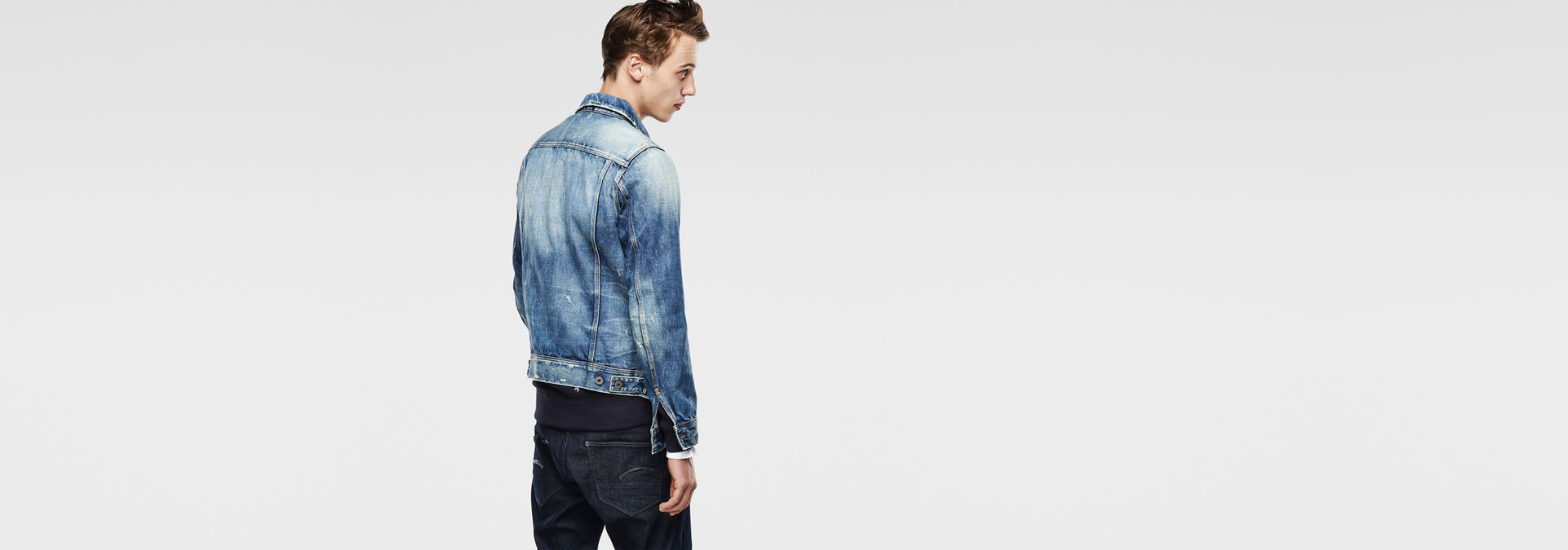 Slim Tailor 3d Jacket Medium Aged G Star Raw