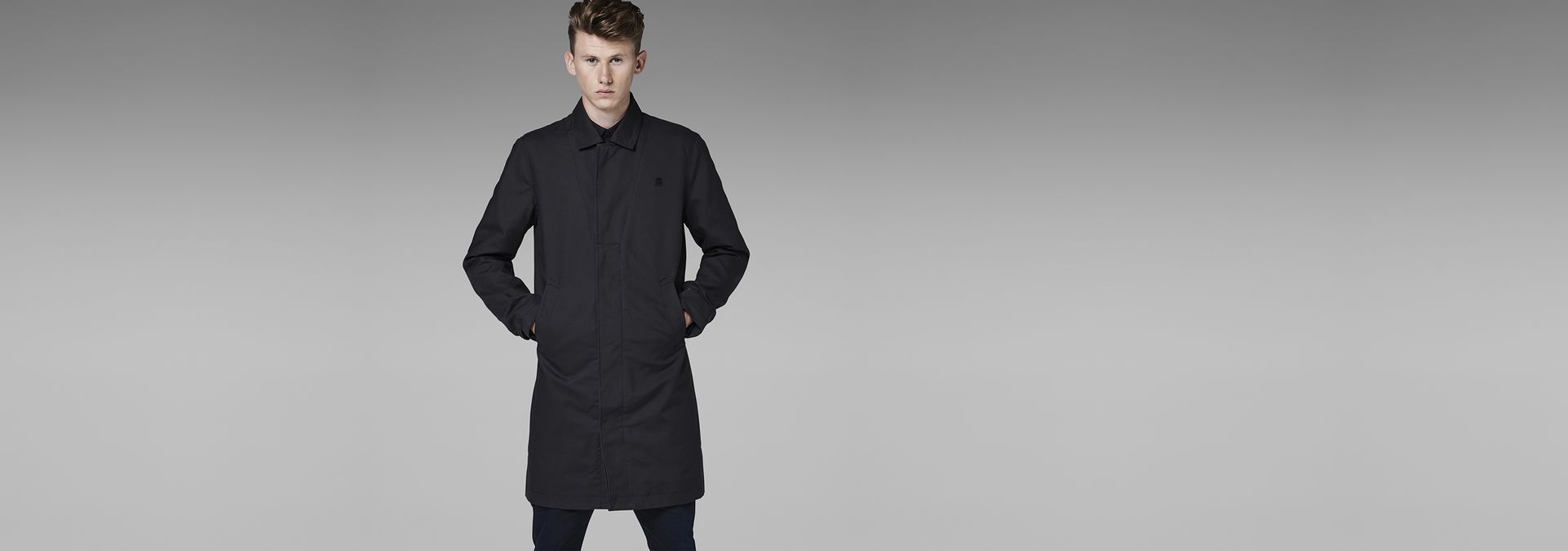 g star garber hooded trench