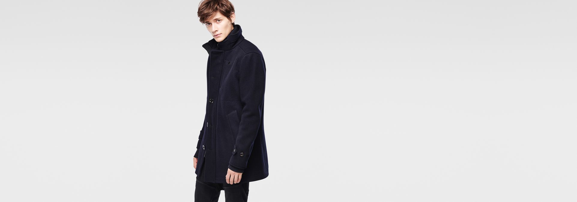 g star garber wool trench