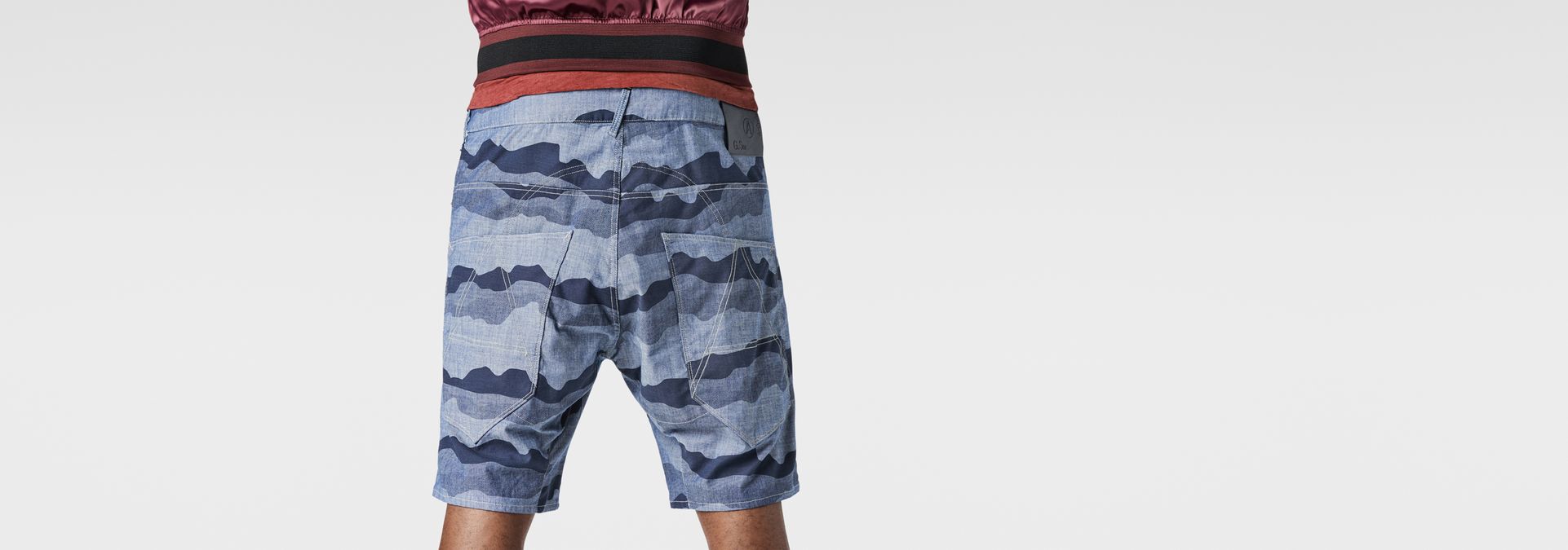 g star a crotch shorts