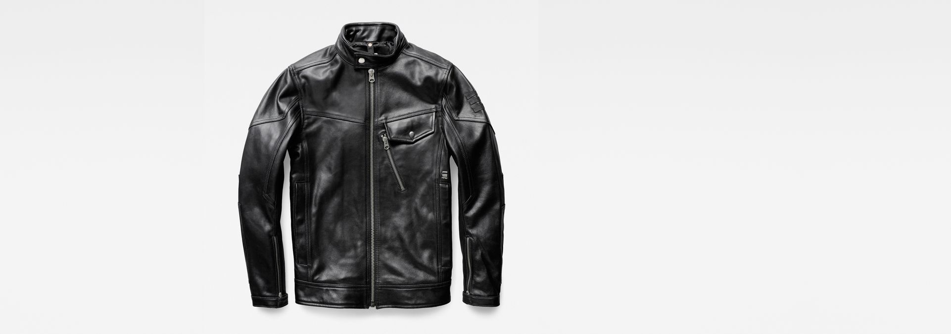 Revend Leather Jacket | Black | G-Star RAW®
