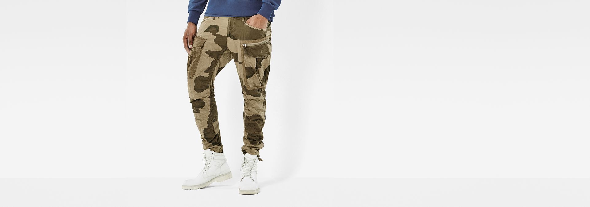 g star raw rovic tapered trousers