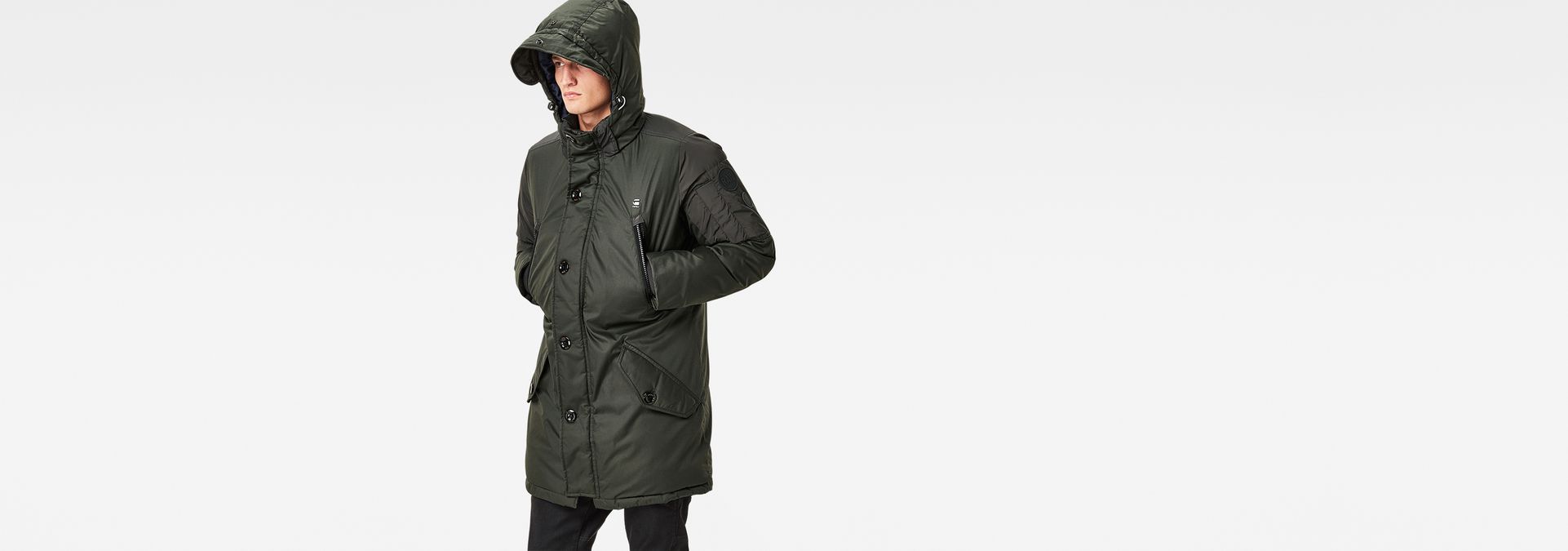 whistler hooded parka g star