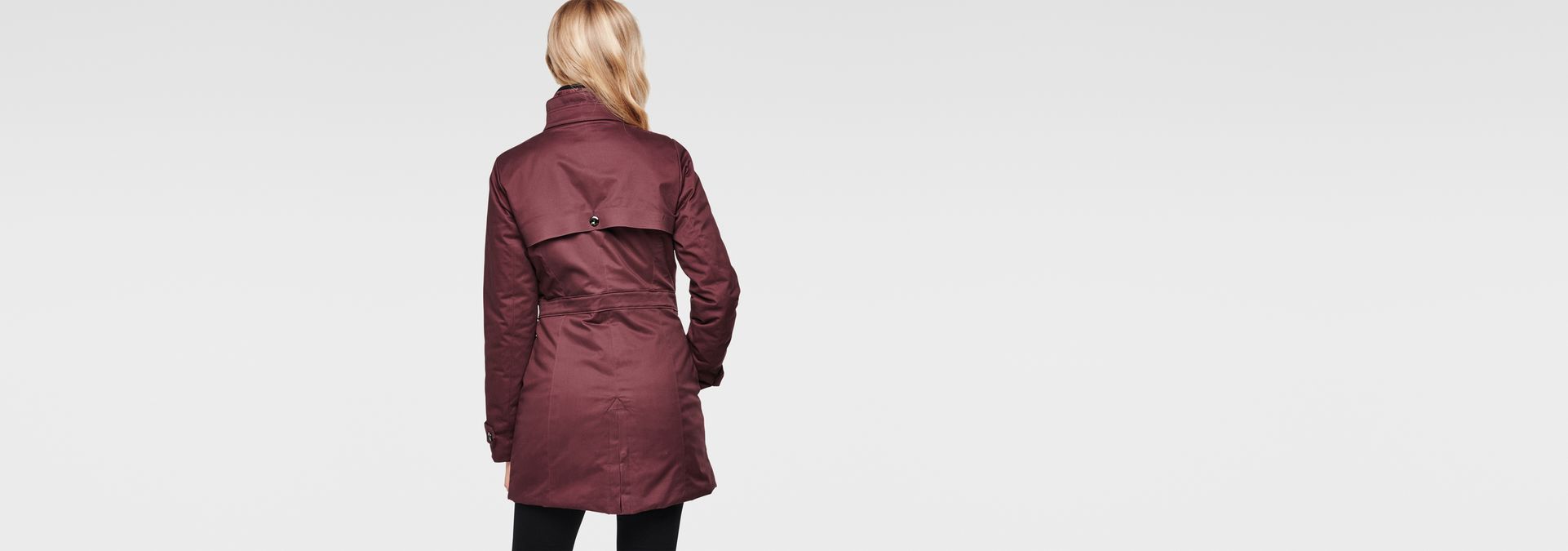G star minor slim trench coat new arrivals