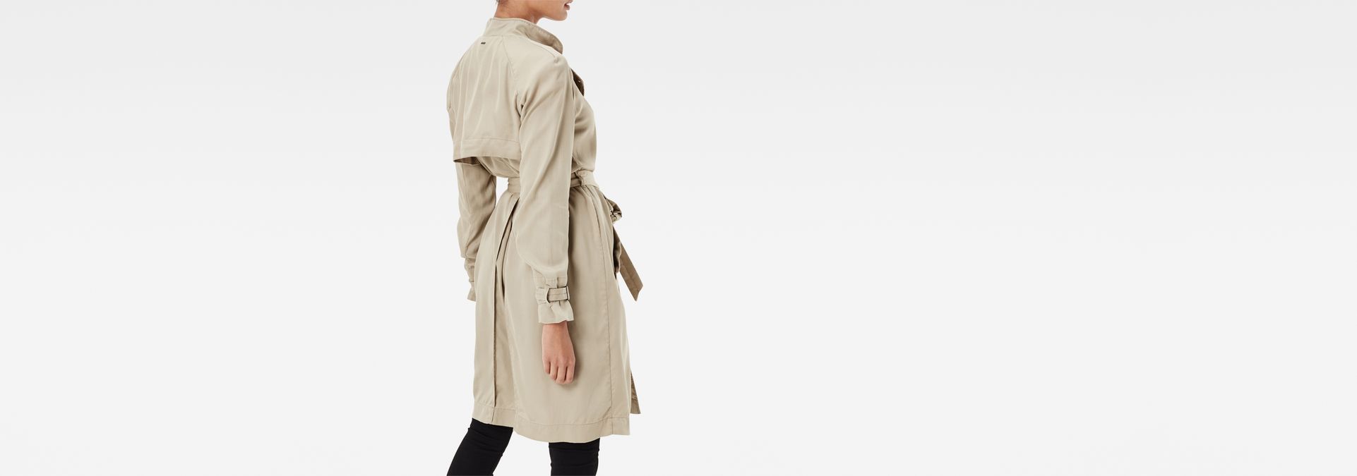 g star raw minor loose trench coat