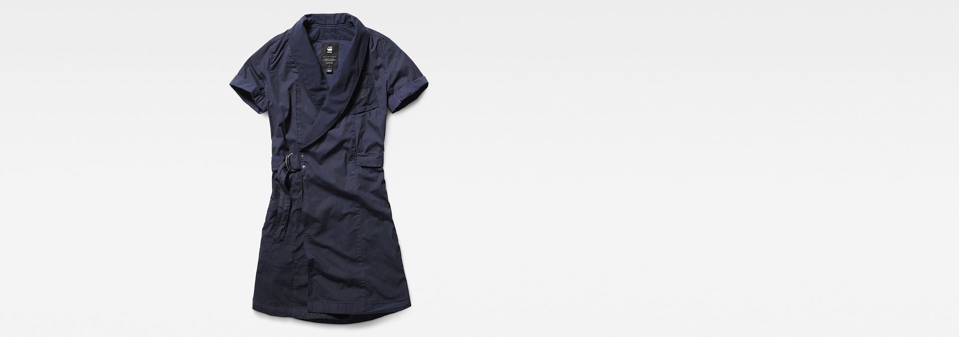 RAW Utility Wrap Dress Donkerblauw GStar RAW®