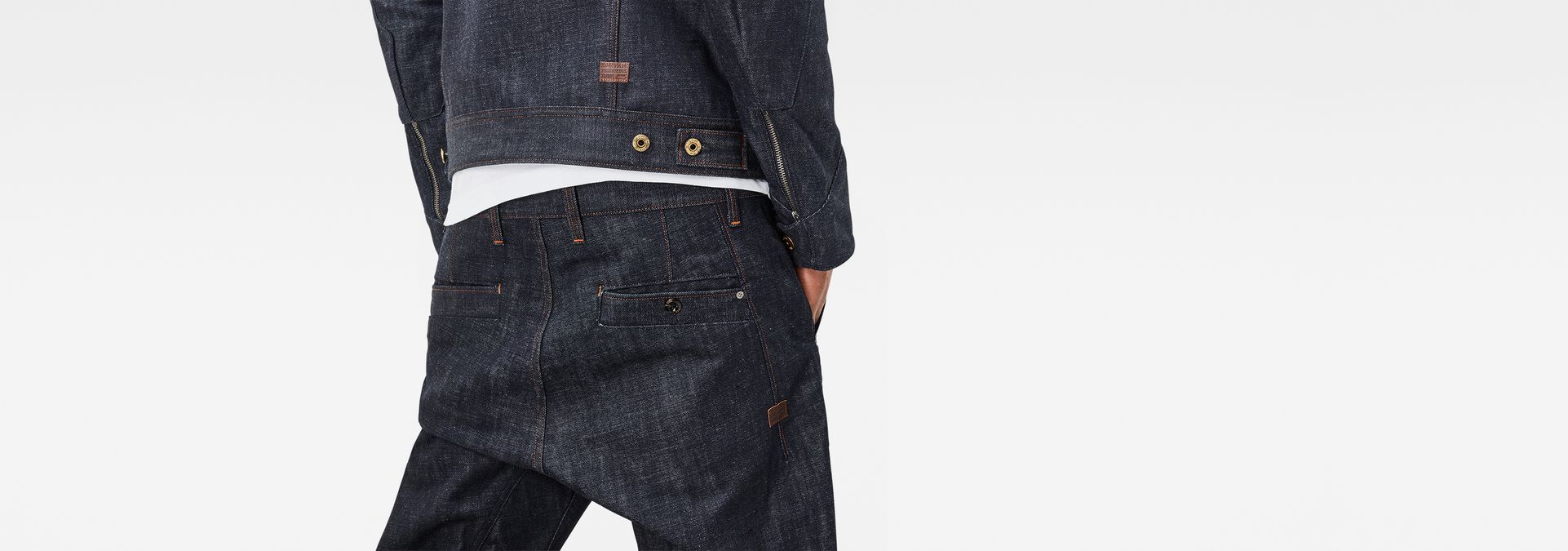 g star bronson straight tapered cuffed