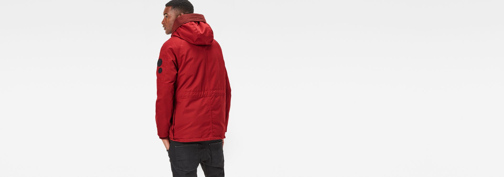 G star expedic down hooded jacket Clearance