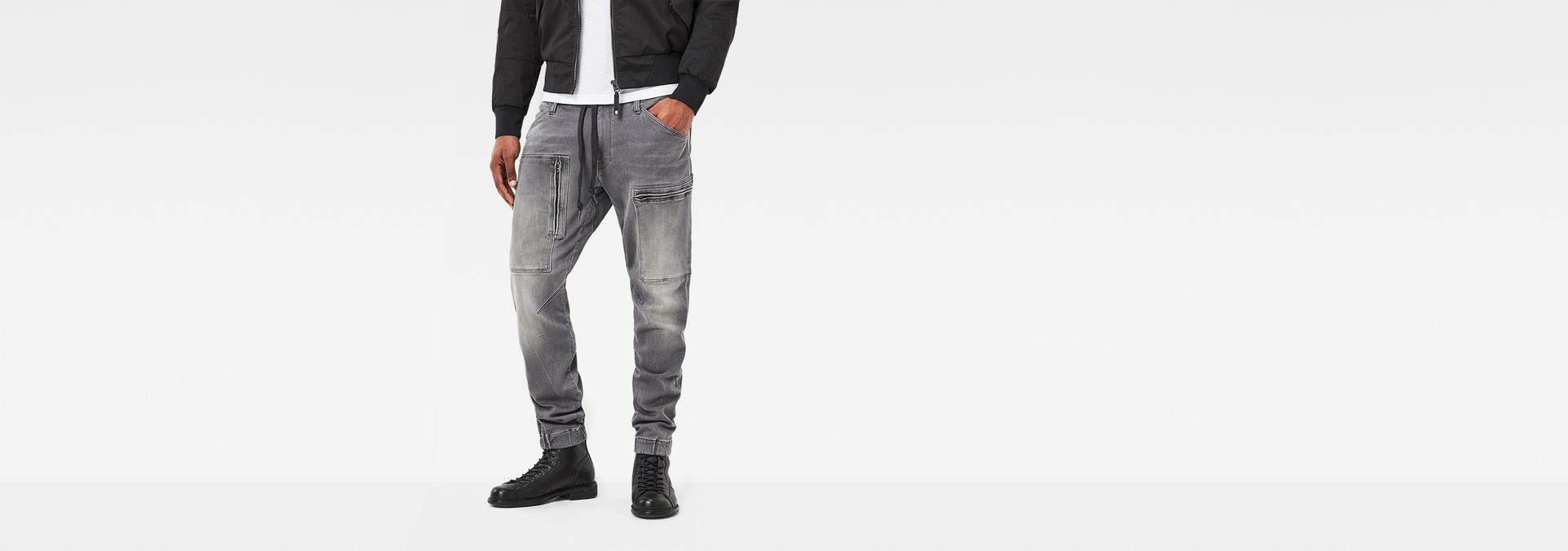 g star powel 3d tapered cuffed pants