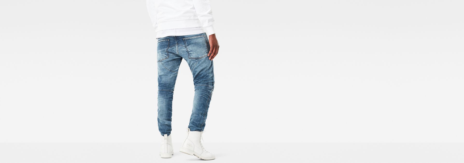 Joe Wenko Boys Slim Fit Comfy Washed Denim Pants Elastic Waist Jeas