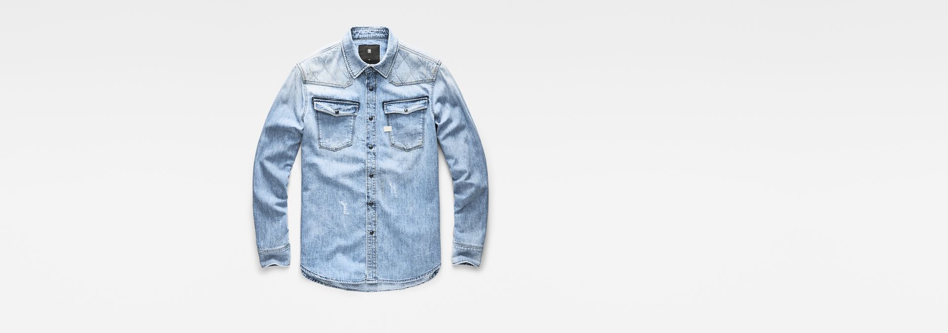 3301 Quilted Denim Shirt GStar RAW®