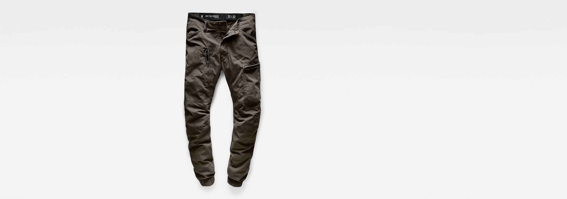 tapered cuffed pants