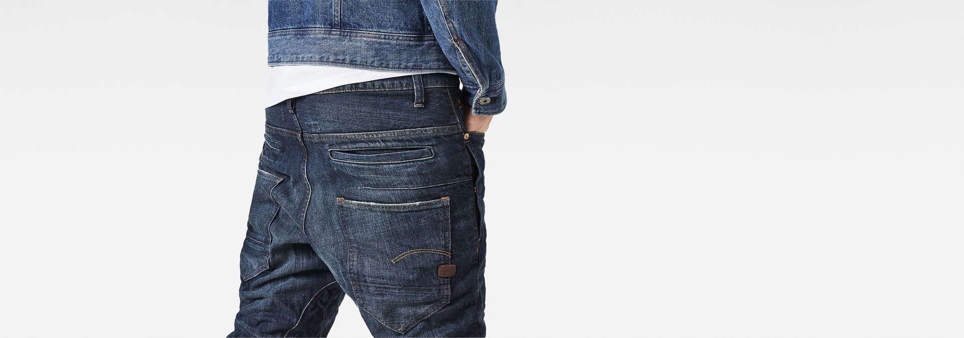 g star staq 3d tapered jeans