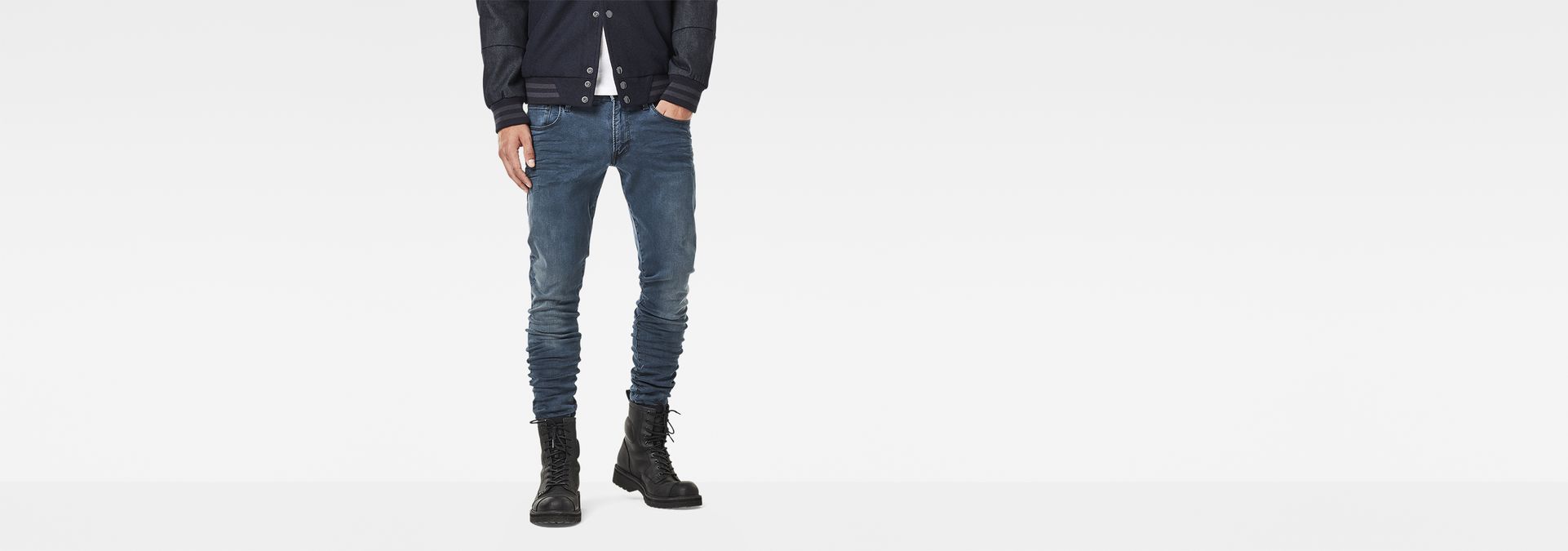 3301 Deconstructed Skinny Jeans | ライトブルー | G-Star RAW®