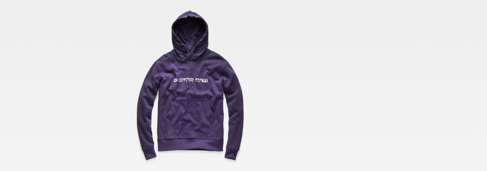 purple g star hoodie