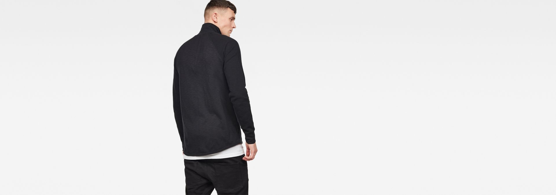 G-STAR RAW Mens Jirgi Zip Round Neck Cardigan