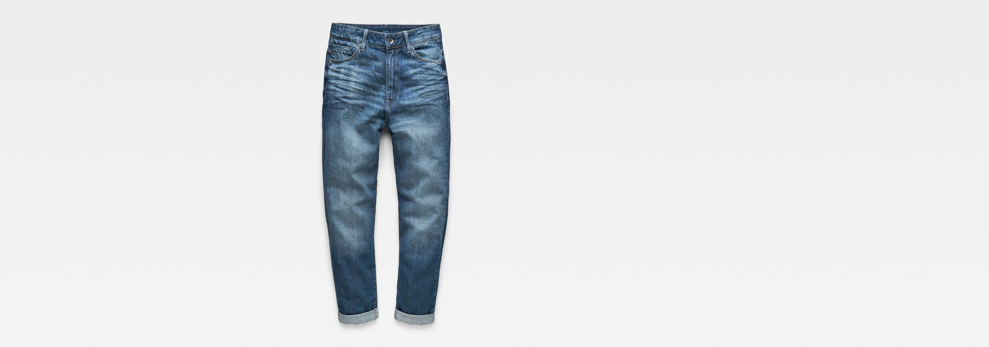 midge deconstructed high waist boyfriend jeans