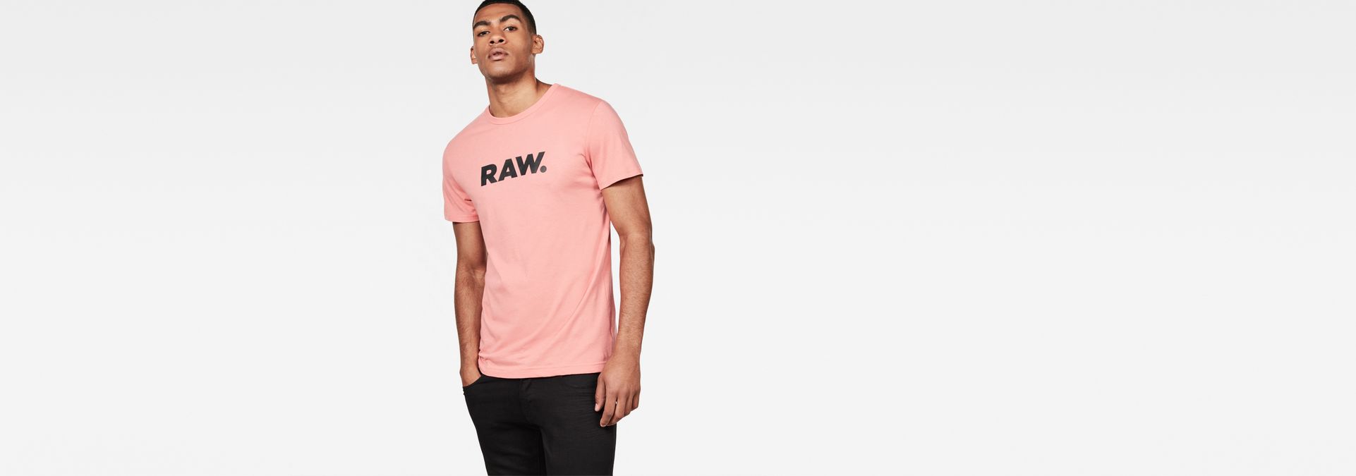 g star raw pink shirt