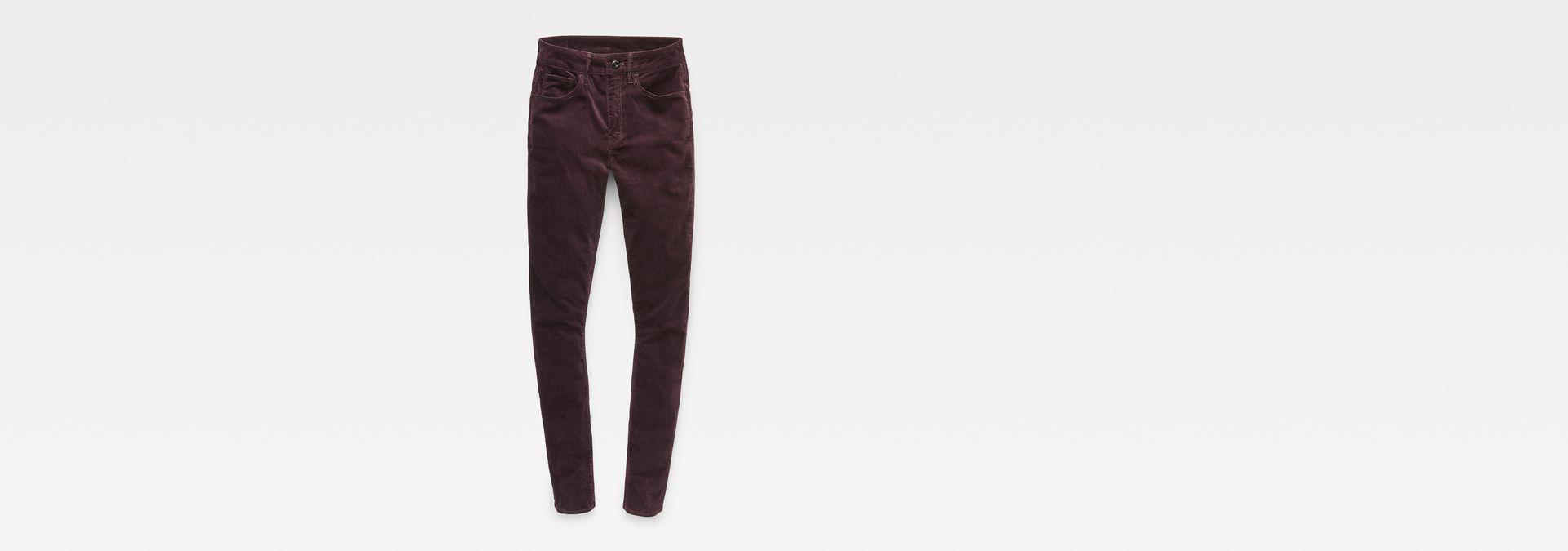 3301 High Waist Skinny Colored Jeans | Purple | G-Star RAW®