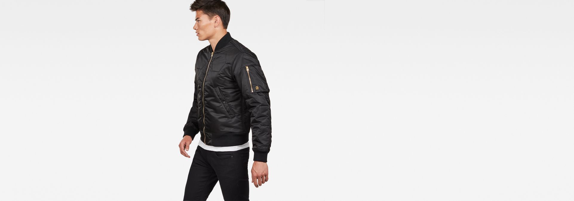 G-STAR RAW Vodan Quilted Chaqueta Bomber para Hombre 