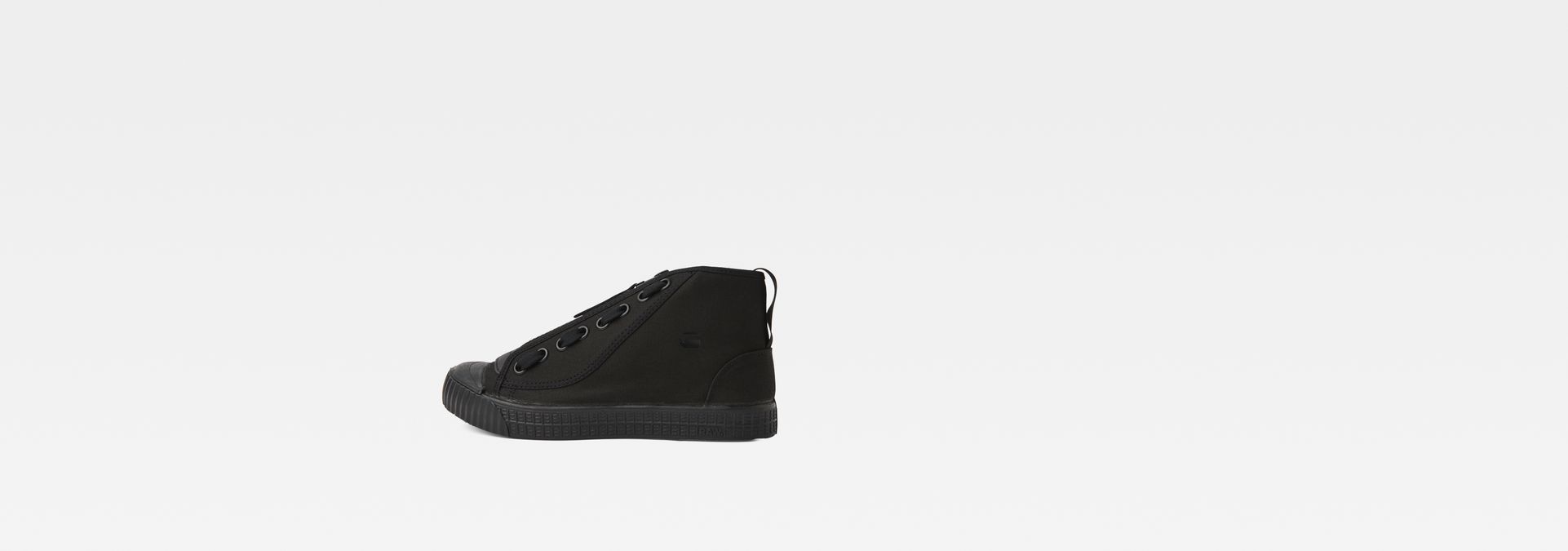 Rovulc Zip Mid Sneakers | Black | G 