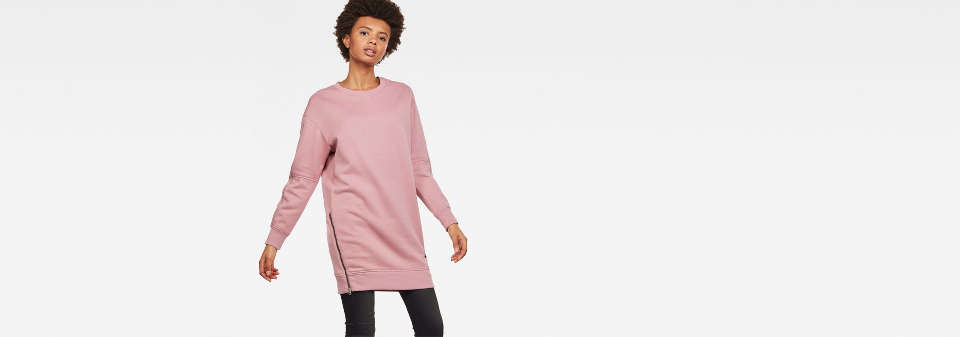 pink sweat dress