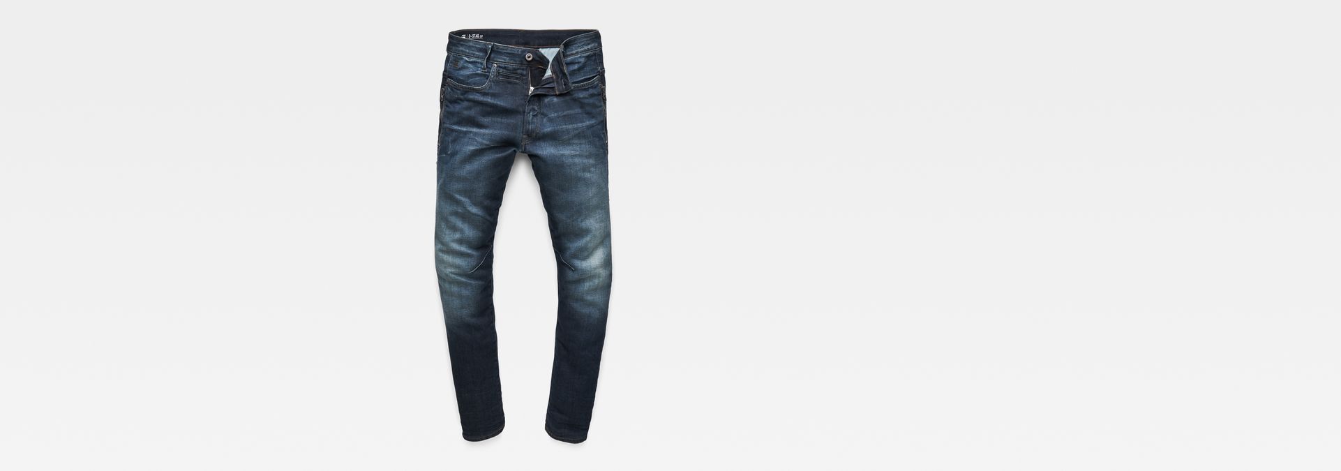 D-Staq 3D Zip Slim Jeans | Clearance | Dark blue | G-Star RAW®