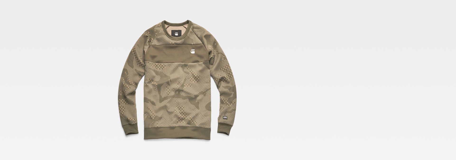 rodis camo raglan sweat