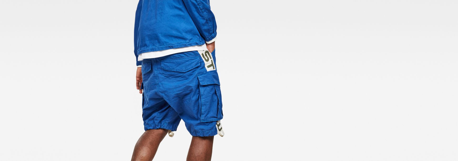 rovic moto relaxed short