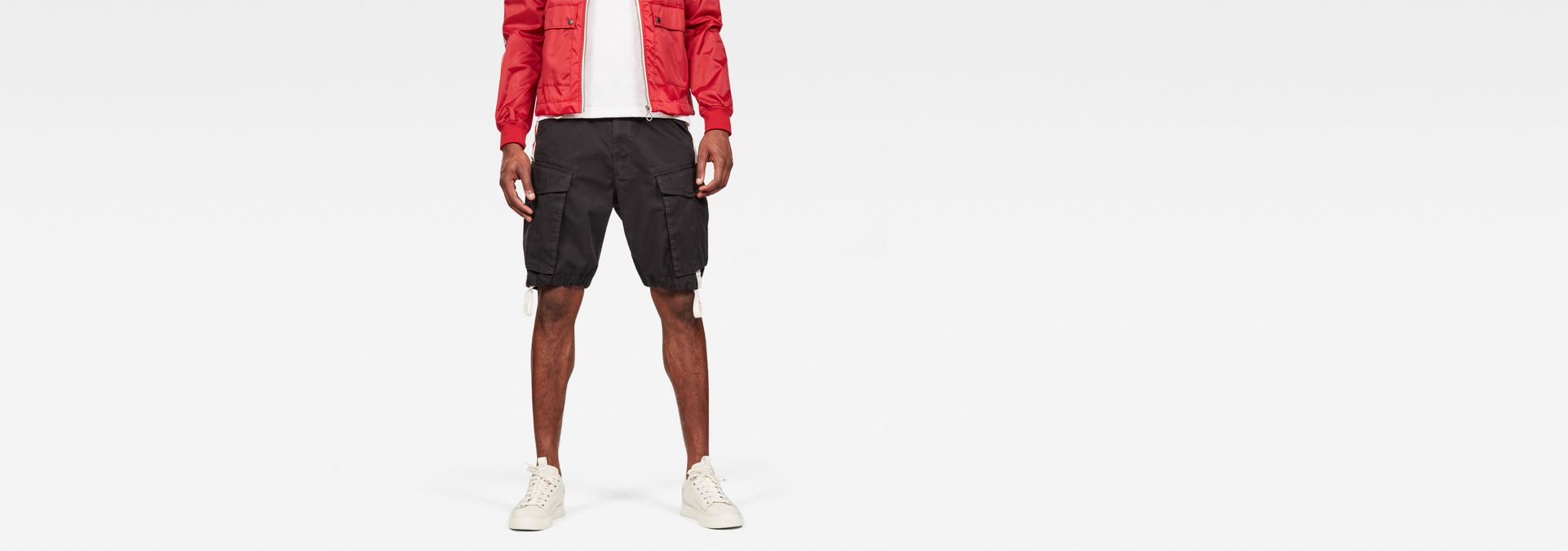 rovic moto relaxed short