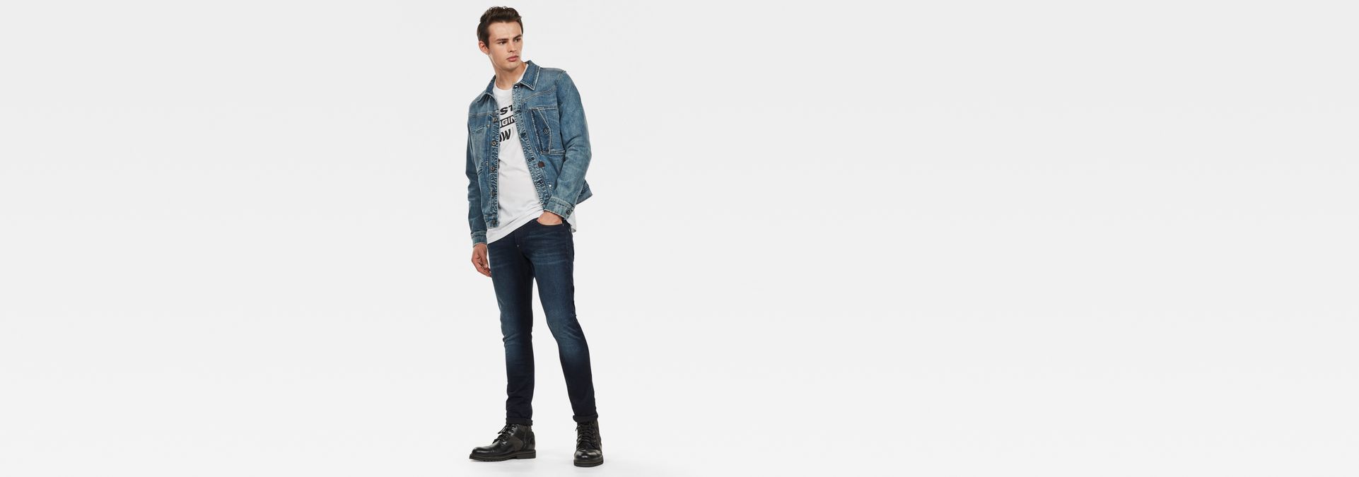 g star blue jacket