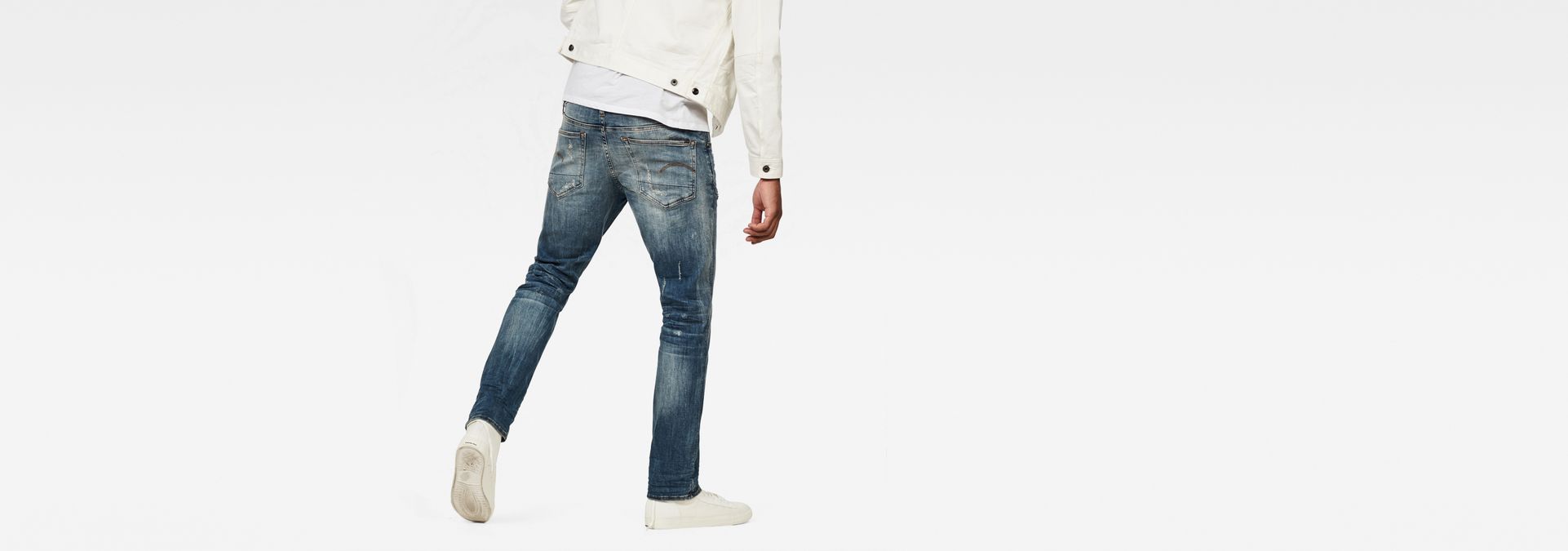 Heren Kleding voor voor Jeans voor Jeans met rechte pijp Bespaar 18% G-Star RAW Denim 3301 Straight Jeans in het Blauw voor heren 