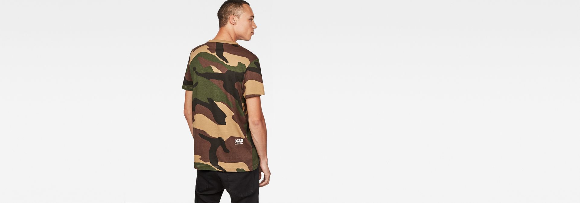 brown g star shirt