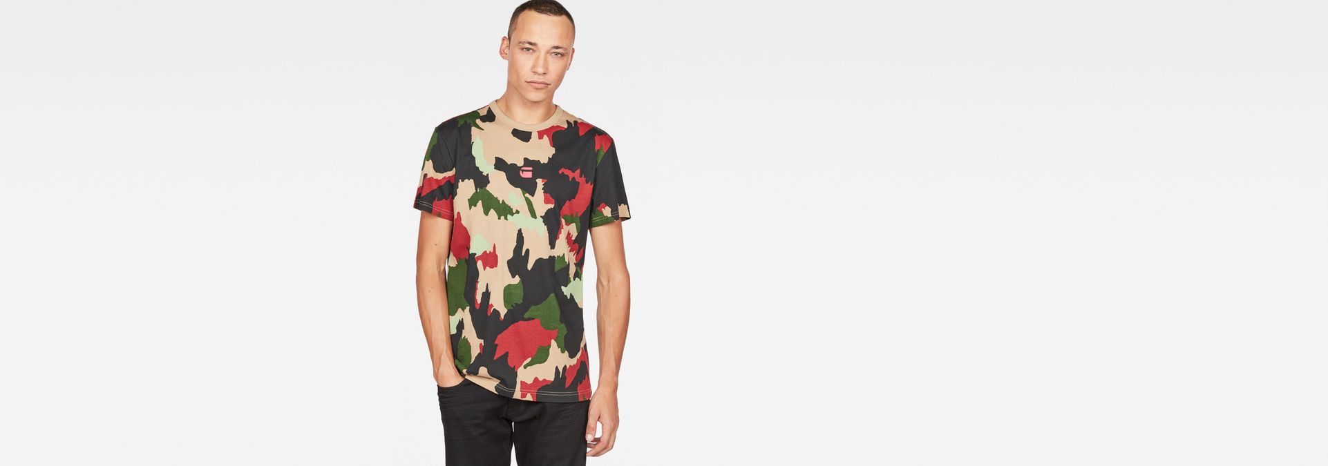 g star camouflage shirt