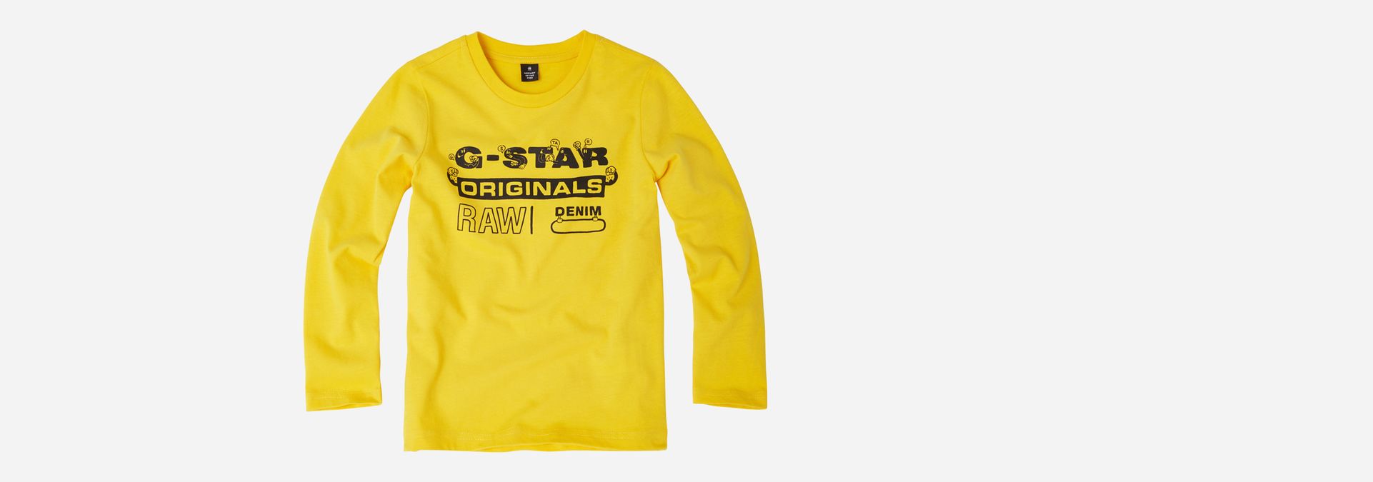 yellow g star shirt